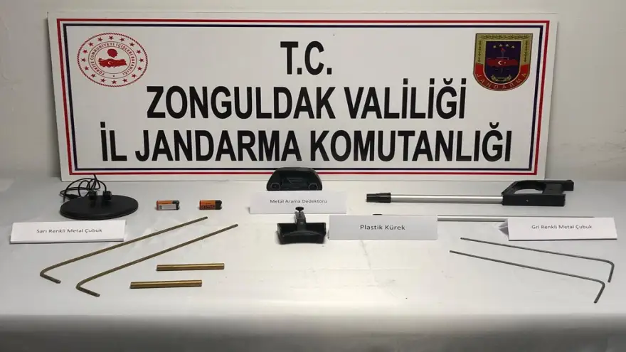 Kaçak kazı operasyonu