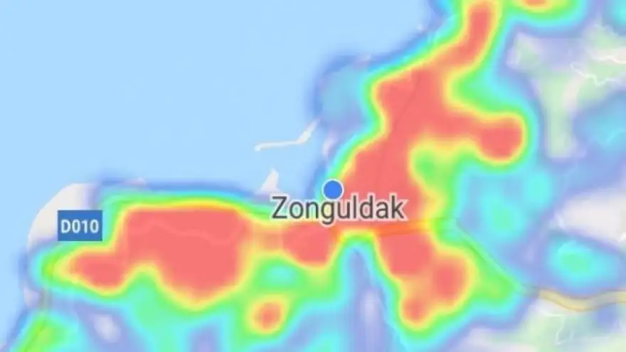 Zonguldak 15 günde kıpkırmızı oldu