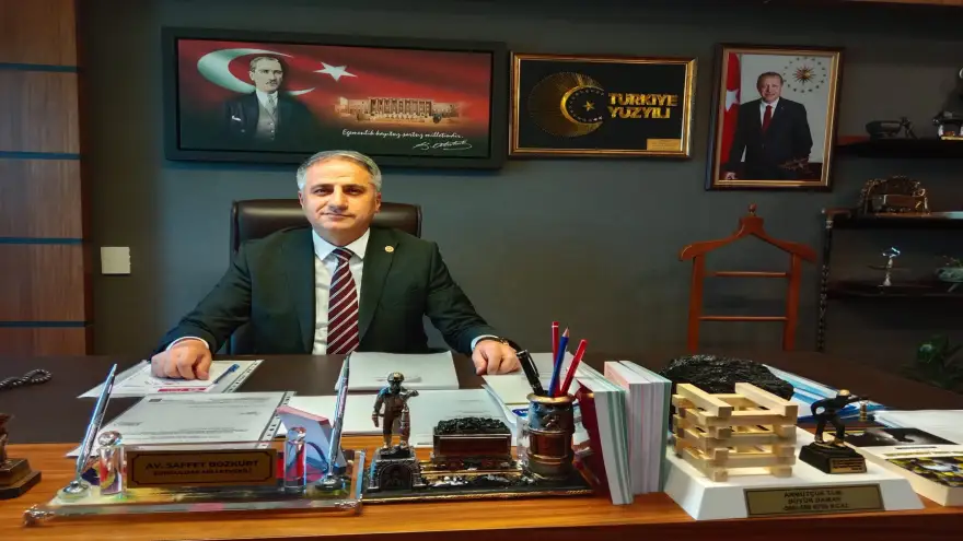 Bozkurt, depreminin yıldönümü nedeniyle anma mesajı yayımladı...