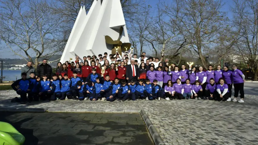 Başkan Posbıyık, Şampiyonlar İle Buluştu