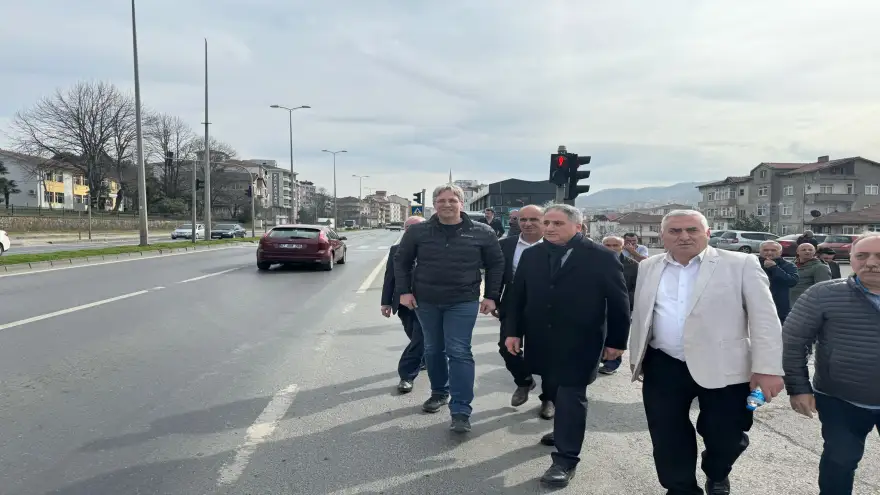 Bozkurt, Yeşiltepe-Kepez karayolunda incelemelerde bulundu...