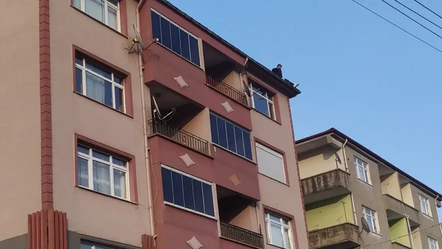 Miting alanında intihara teşebbüs