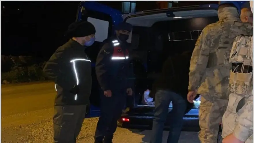Alaplı'da yavru karacayı jandarma kurtardı