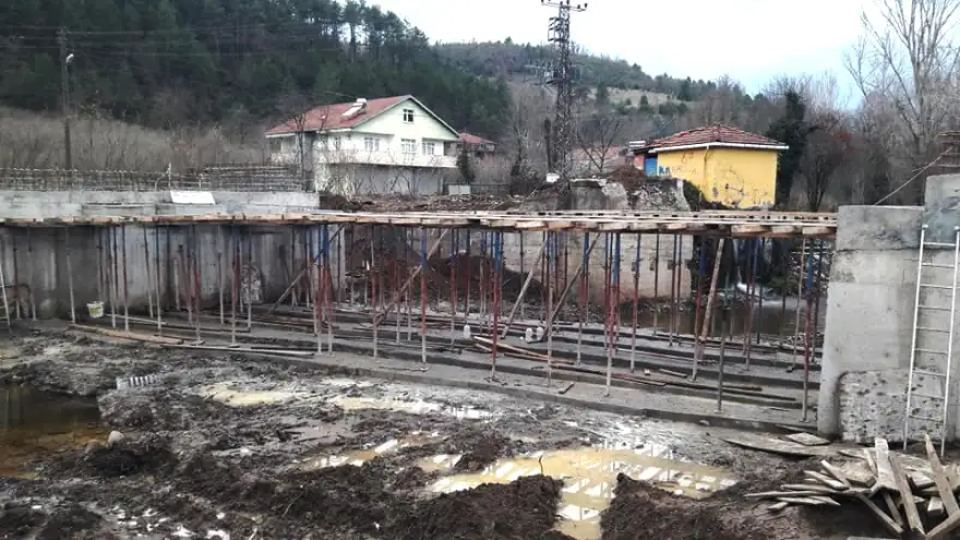 Köprü yapımında sona yaklaşıldı