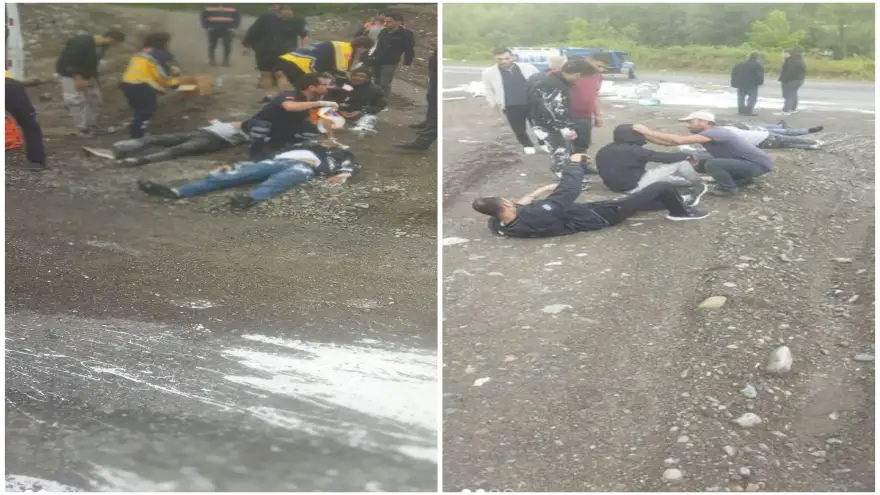 Alaplı'da trafik kazası: 6 Yaralı