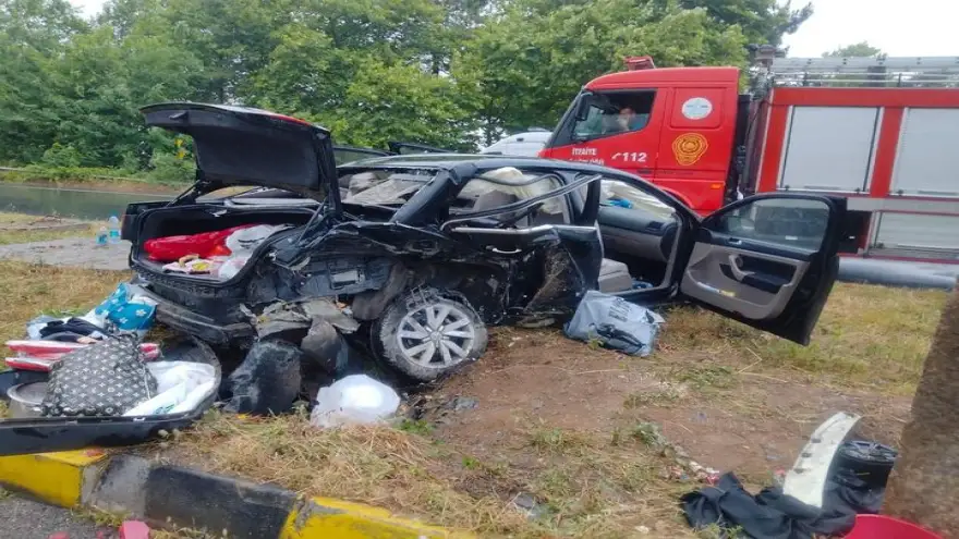 Trafik Kazası: 4 Yaralı