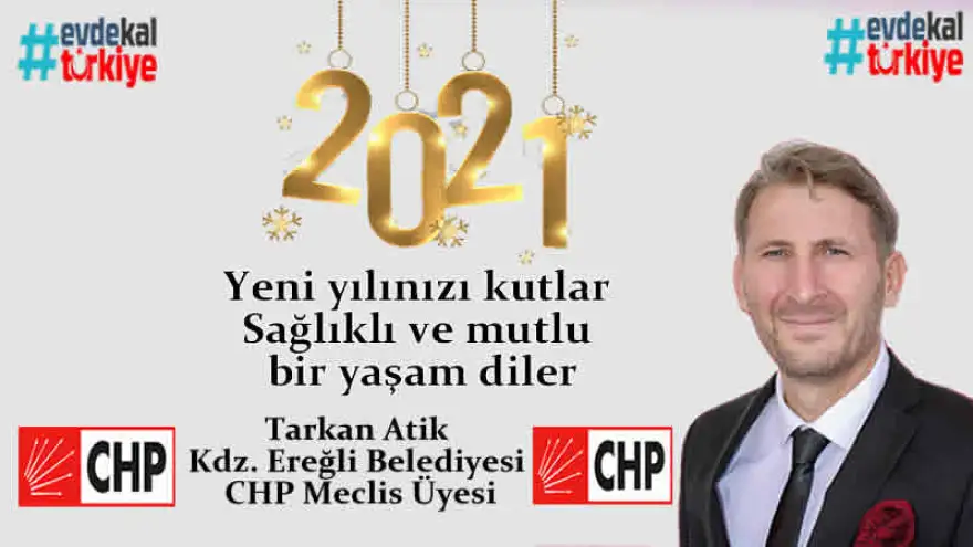 Atik, yeni yılınızı kutlar, sağlıklı ve mutlu bir yaşam diler