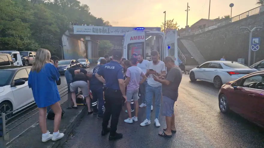 Trafik Kazası: 2 Yaralı