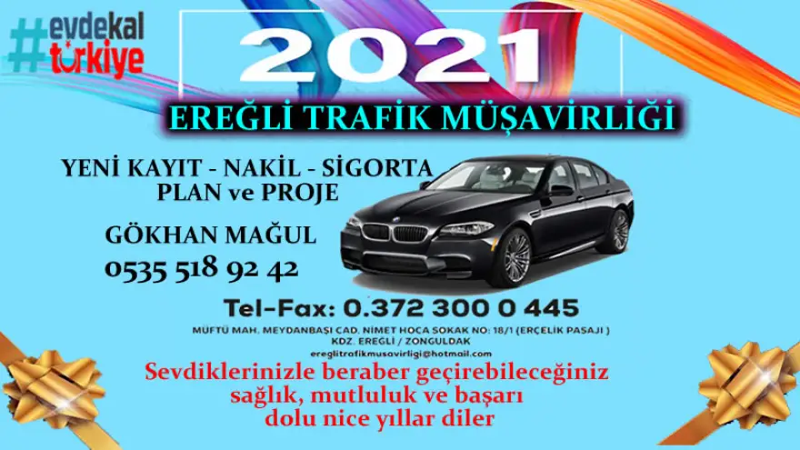 Yeni yılınızı kutlar, sağlıklı ve mutlu bir yaşam diler