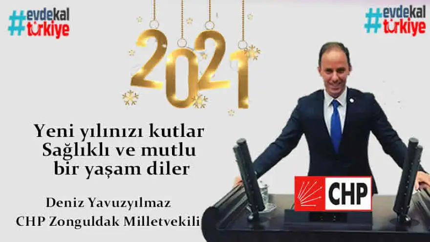 Yavuzyılmaz, yeni yılınızı kutlar, sağlıklı ve mutlu bir yaşam diler