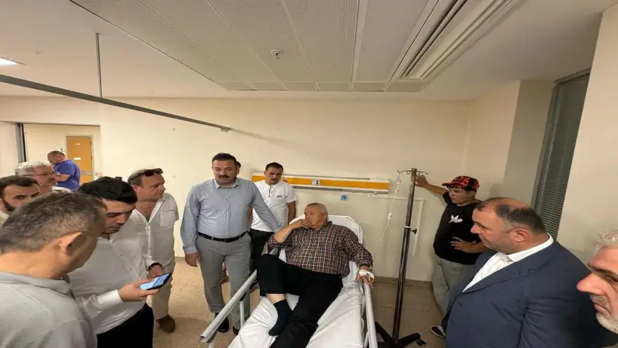 Muhtarı makam şoförü yaptı, soluğu hastanede aldı...