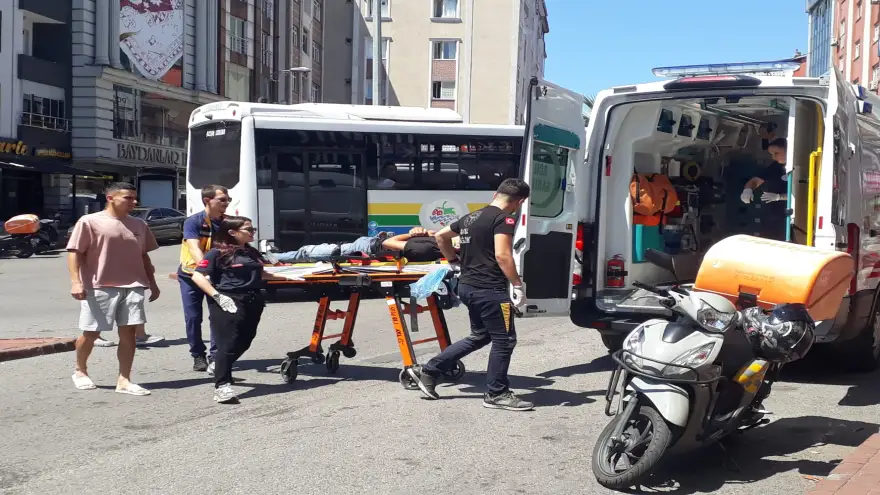 Ani fren yaptı, hastanelik oldu..