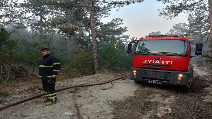 KDZ. EREĞLİ BELEDİYESİ’NDEN İTFAİYE DESTEĞİ