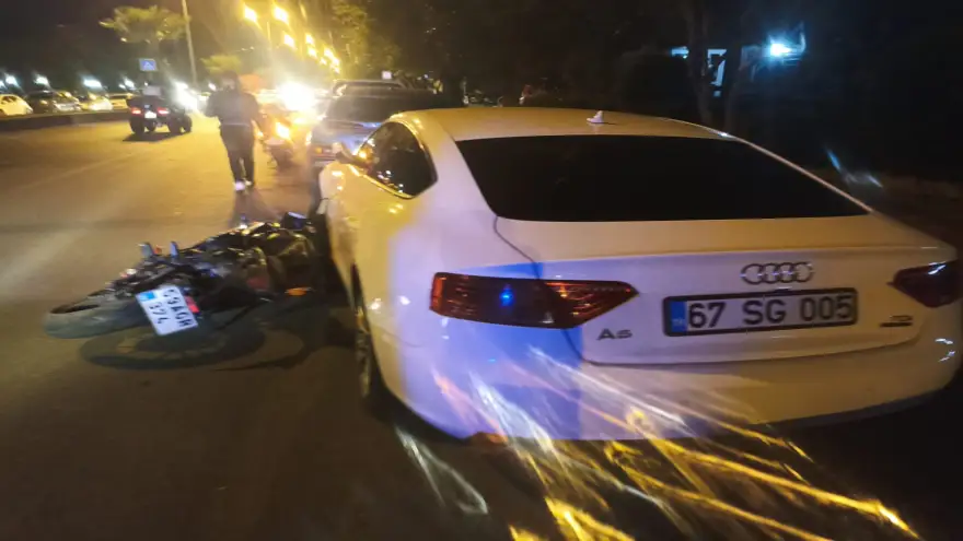 Trafik kazası: 1 Yaralı