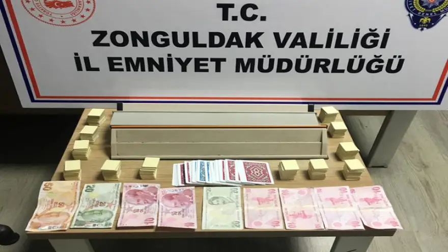 Ereğli'de, kumar oynayan 13 Kişi suç üstü yakalandı