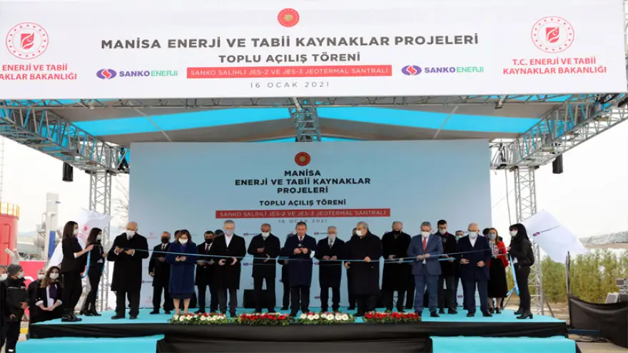 Sanko Enerji Salihli Jes Açılış Töreni 