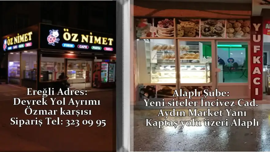 Her gün taze lezzetler, Öz Nimet Unlu Mamullerinde