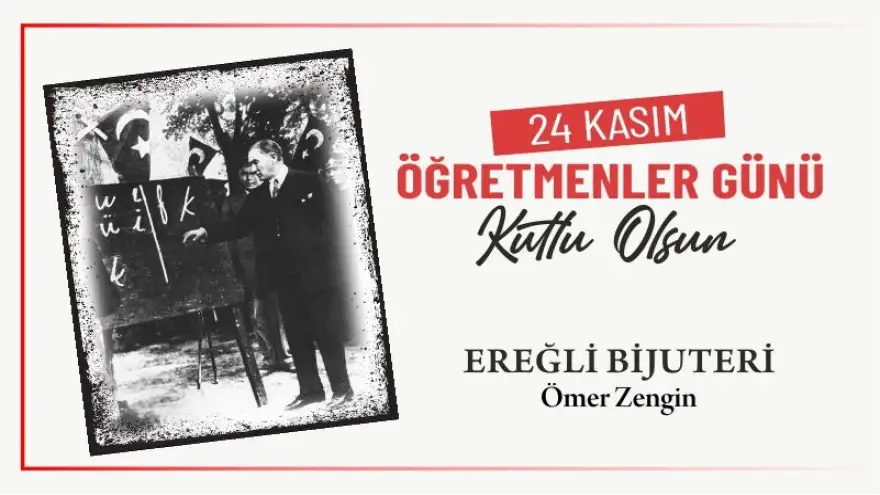 24 Kasım Öğretmenler Günü Kutlu Olsun