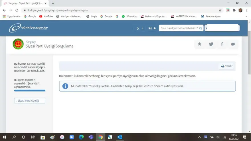Haberi olmadan parti üyesi yapılmış