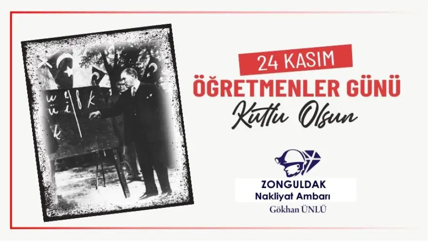 24 Kasım Öğretmenler Günü Kutlu Olsun