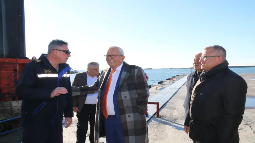 BOZHANE LİMANI’NDA ÇALIŞMALAR BİTTİ, BAKANLIK ONAYI BEKLENİYOR