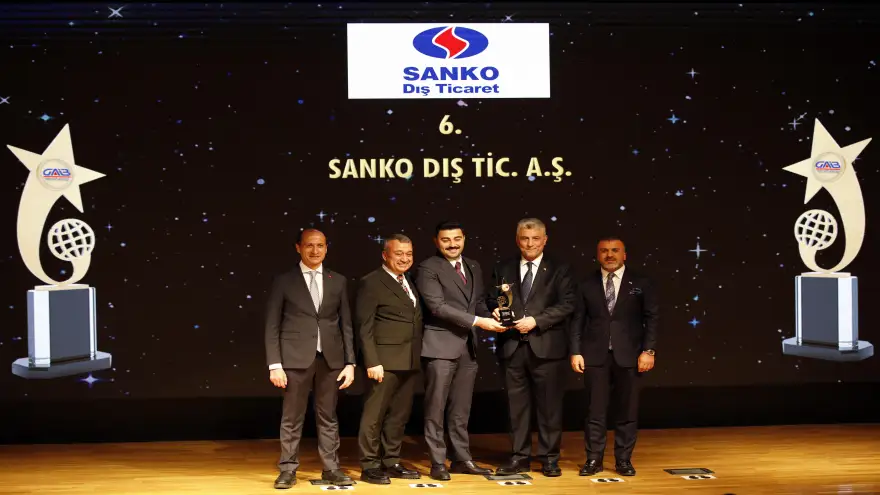 SANKO DIŞ TİCARET’E “İHRACATIN YILDIZI” ÖDÜLÜ