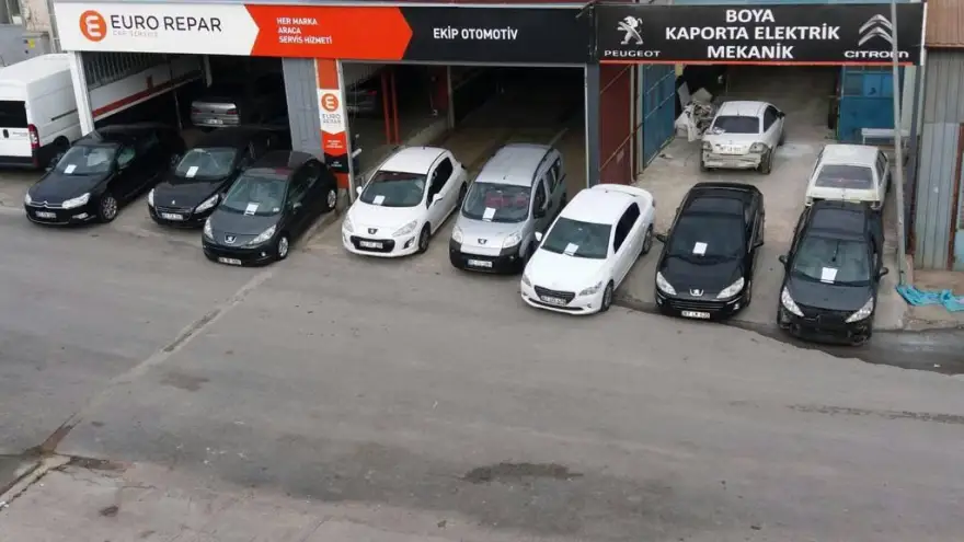 Aracınız için hızlı çözümler Euro Repar Ekip Otomotiv'de