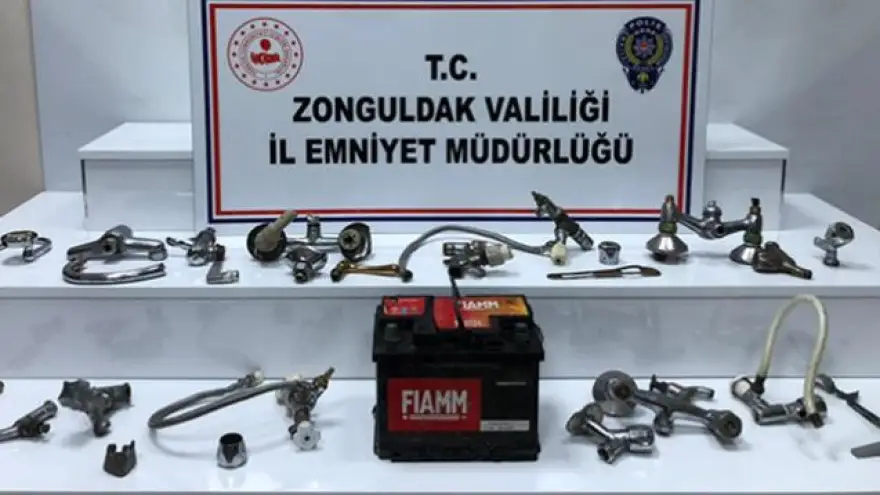 Hırsızlar, musluklara dadandı