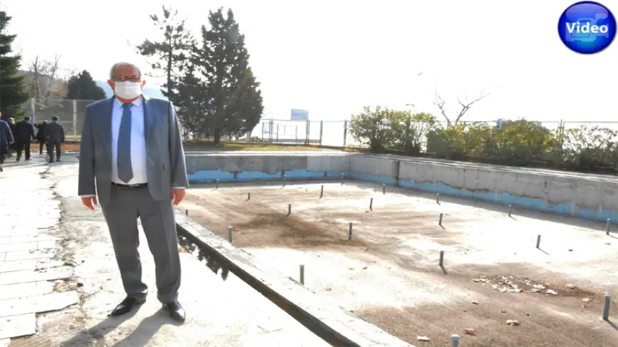Barış plajına aqua park yapılıyor