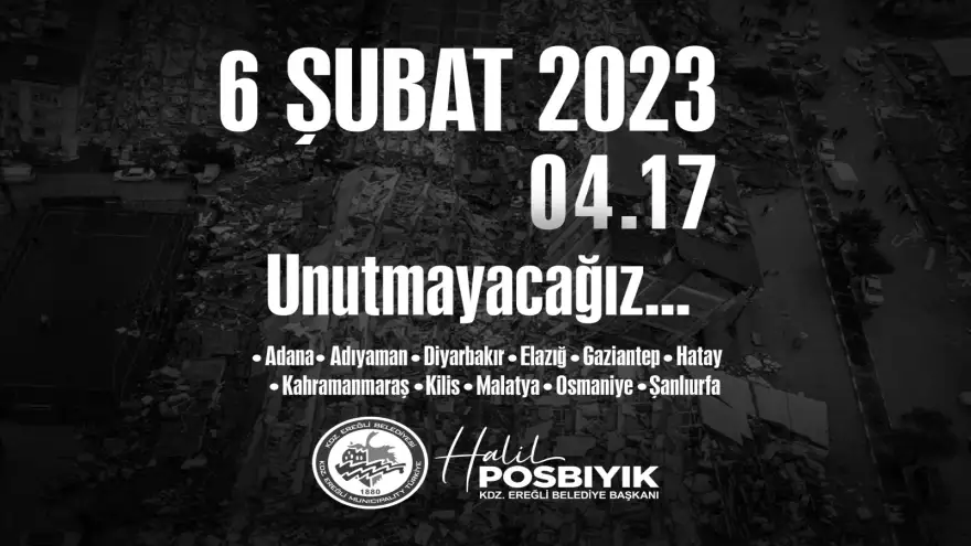 Unutmayacağız..