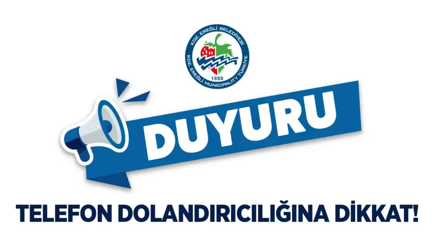 Kamuoyunun dikkatine! Telefon dolandırıcılarına dikkat