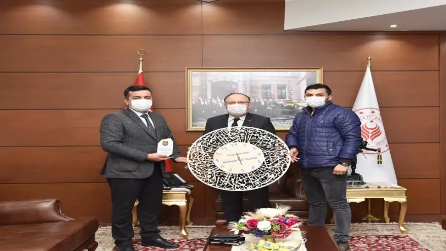 Vali Tutulmaz'a anlamlı ziyaret