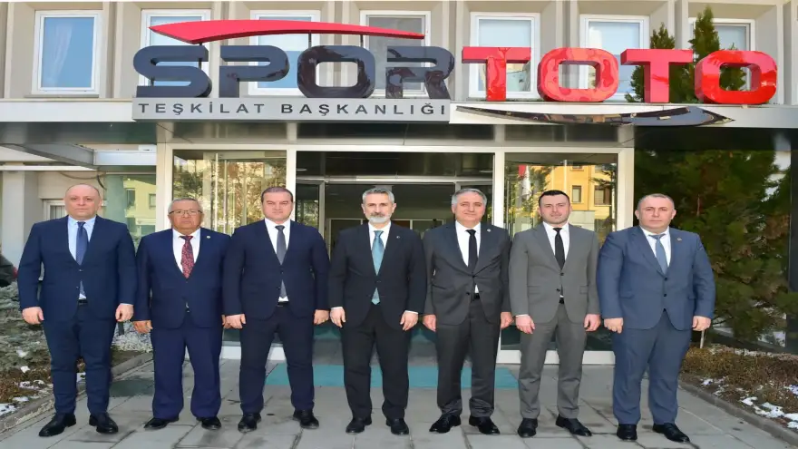 Spor tesisleri protokolü Spor Toto Teşkilat Başkanlığında imzalandı..