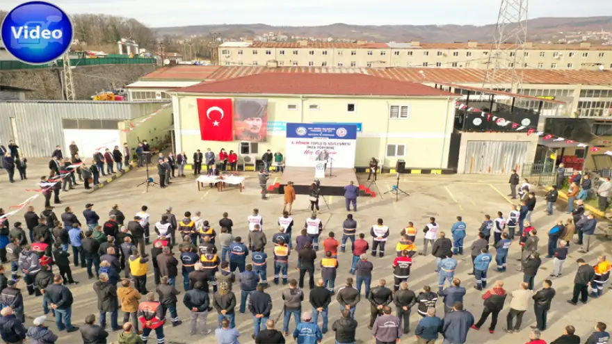 Kdz. Ereğli Belediyesi’nde Toplu Sözleşme Sevinci