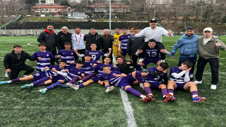 U-18 KDZ.EREĞLİ BELEDİYESPOR, ZONGULDAK ŞAMPİYONU