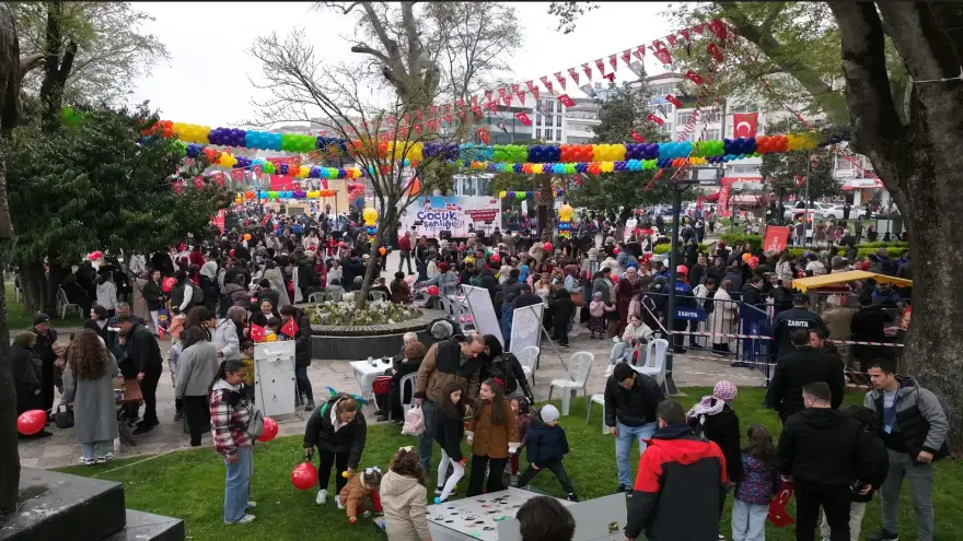 KDZ. EREĞLİ’DE ÇOCUKLAR DOYASIYA EĞLENDİ