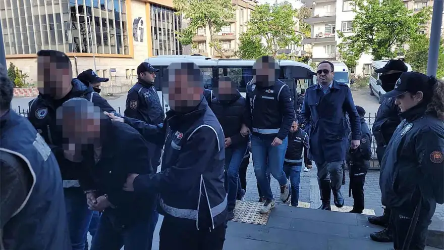 7 Kişi adliyeye sevk edildi..