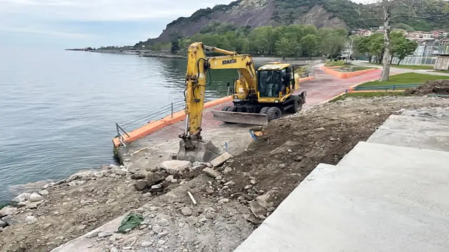 Belediye plajları sezona hazırlanıyor