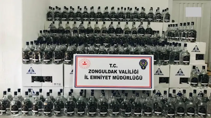 KOM, 150 Litre etil alkol ele geçirdi