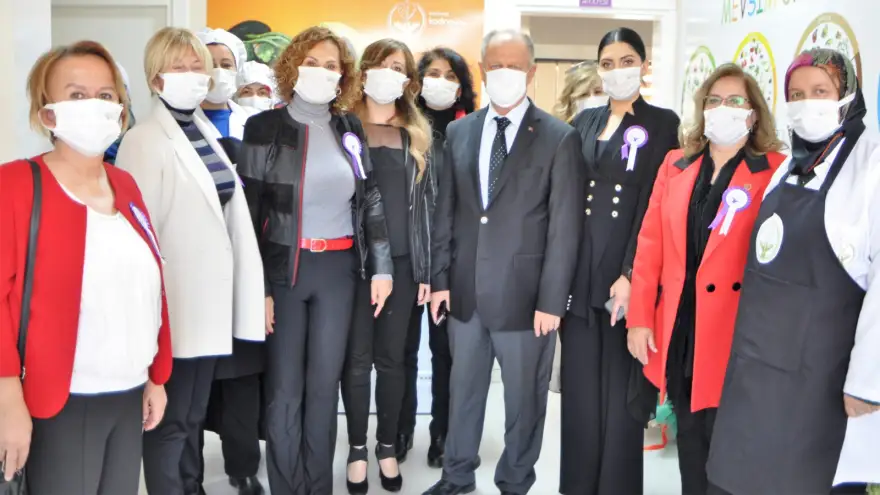 Kaymakam Çorumluoğlu, Kadın Gücü Kooperatifi’ni ziyaret etti