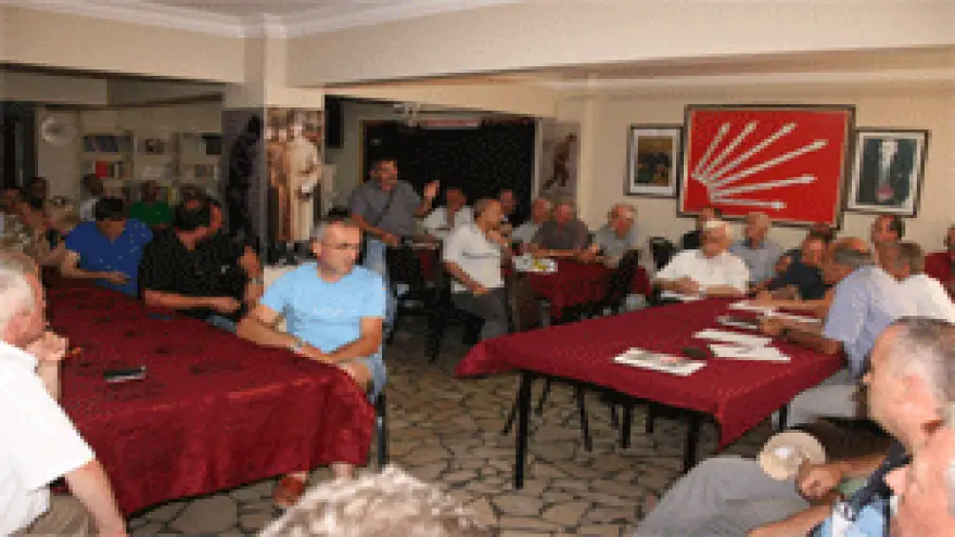 EREĞLİ CHP'DEN DEĞERLENDİRME TOPLANTISI