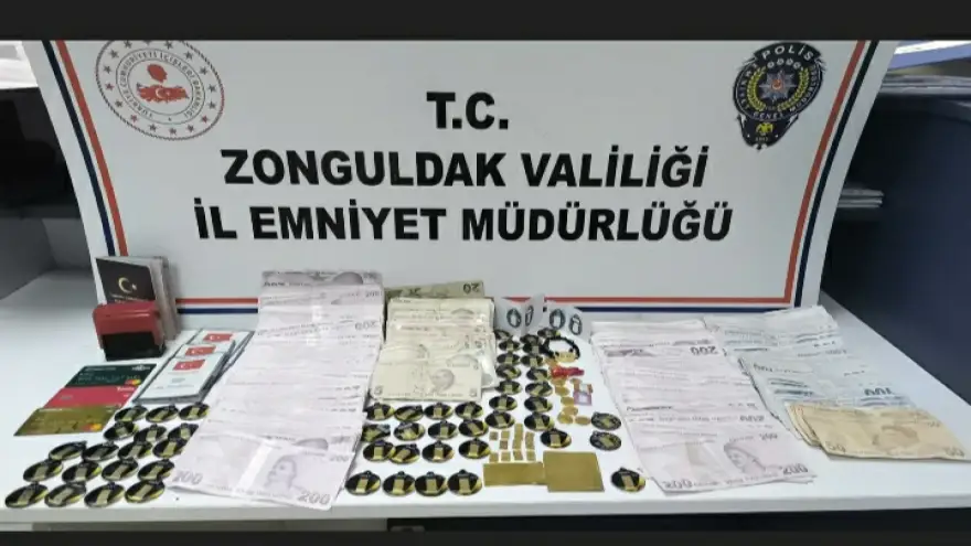 Sahte altın operasyonu: 2 Kişi tutuklandı..