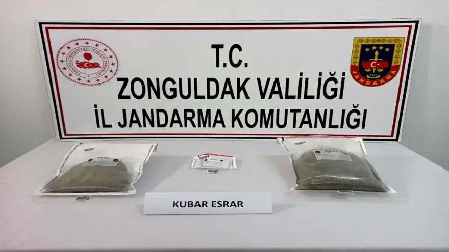 Jandarma Bin 200 Gram esrar ele geçirdi
