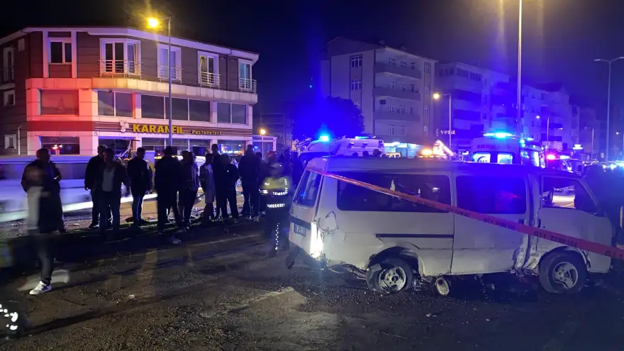 Elektrik ve sinyalizasyon direklerine çarparak durabildi.