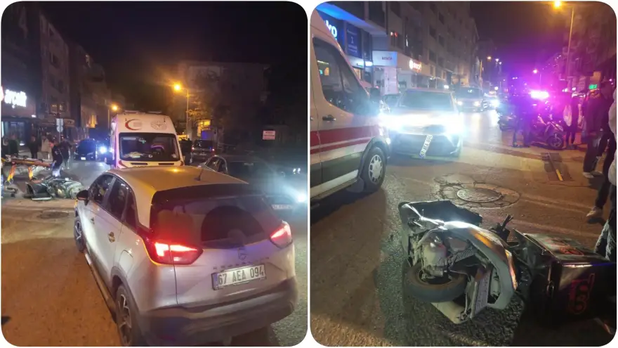 Trafik Kazası: 1 Yaralı