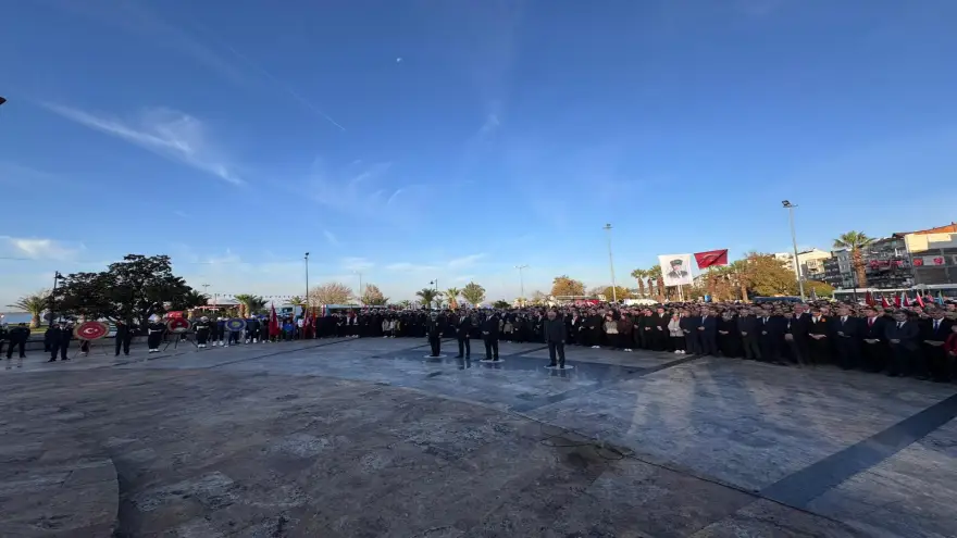 ATA'MIZI TÖRENLE ANDIK..