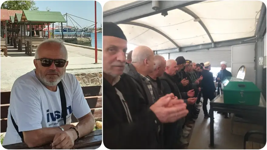 Erol Cimşit  gözyaşlarıyla son yolculuğuna uğurlandı