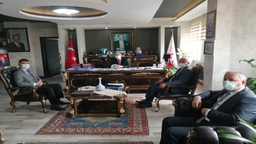 Turhan'dan, Çorumluoğlu'na ziyaret