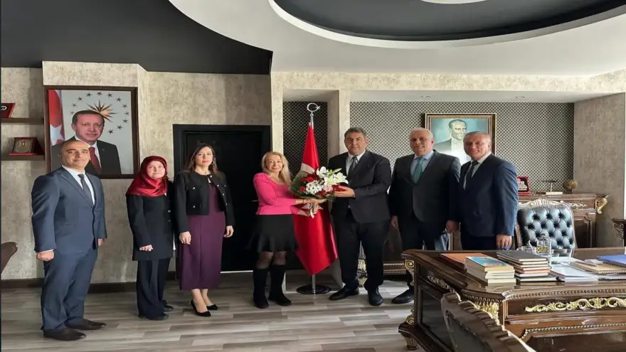 Eğitim Camiasından Kaymakamlık Makamına Ziyaret