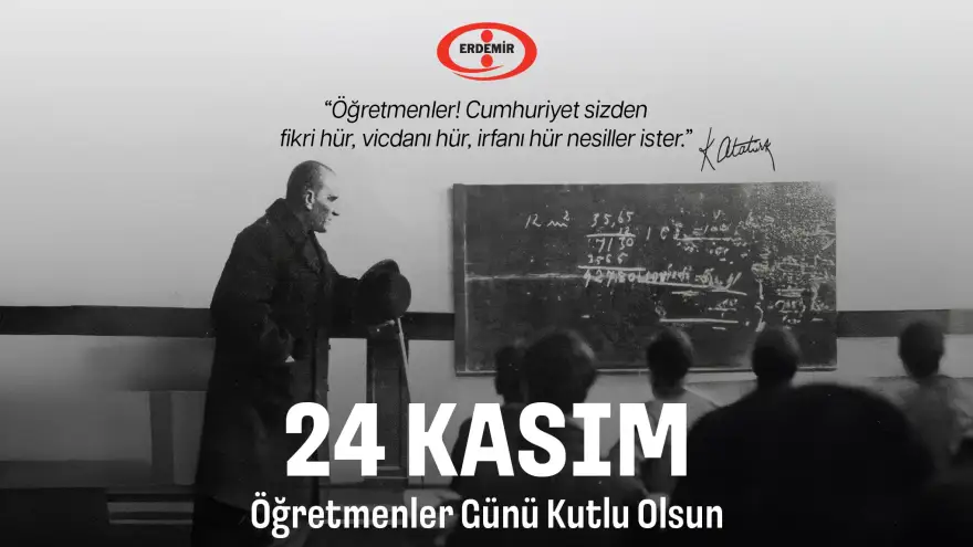 24 Kasım Öğretmenler Günü Kutlu Olsun..